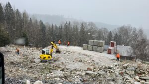 stavba roubenky | chalupa Krkonoše stavba | roubenky roubal